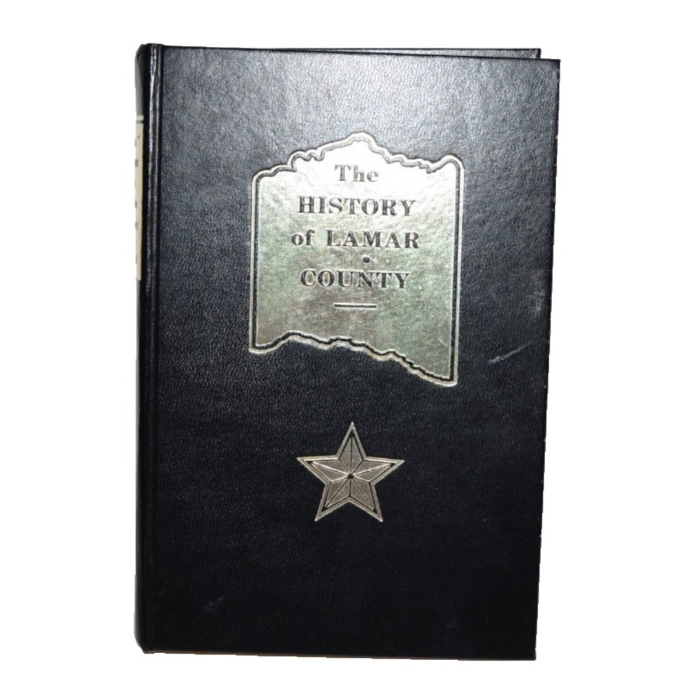 History Lamar County Texas 1986 reprint of 1937 first edition Paris HB Book